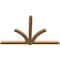 Ekena Millwork Redmond Timber Gable Bracket, Western Red Cedar, 108"W x 68"H x 3 1/2"D x 5 1/2"F, 15/12 Pitch GBW108X68X0406RED00SWR - alternate 3